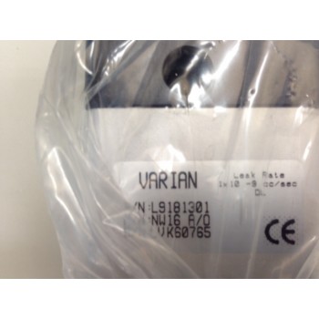 Varian L9181301 ALUMINUM INLINE BLOCK VALVE NW-16